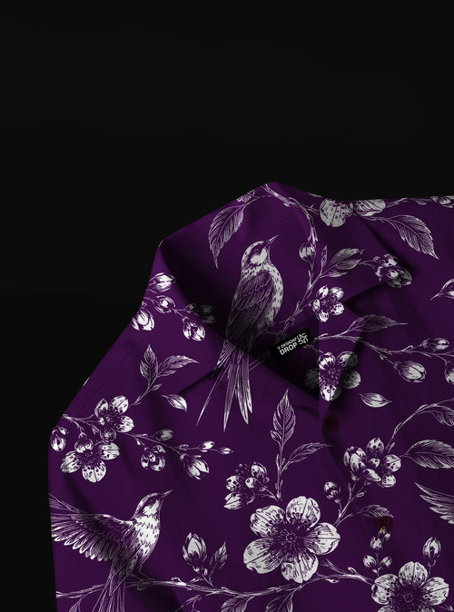 Amethyst Linen Shirt