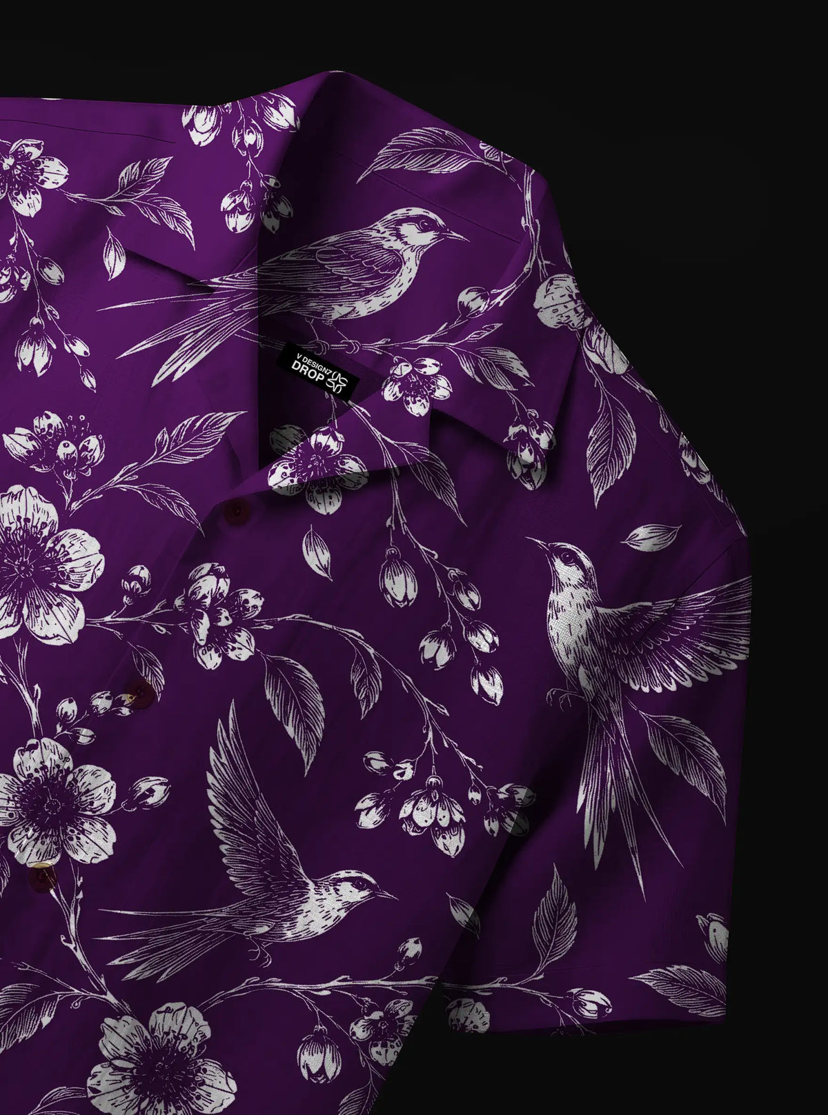 Amethyst Linen Shirt