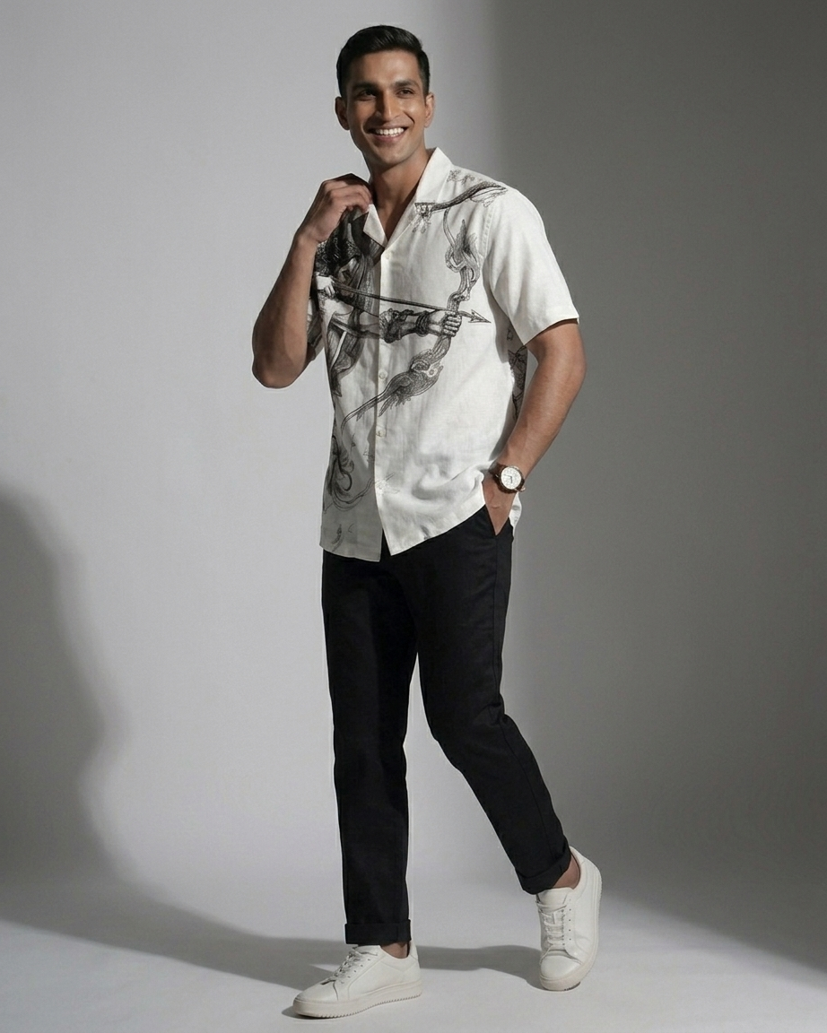 Arjuna Legacy Linen Designer Shirt