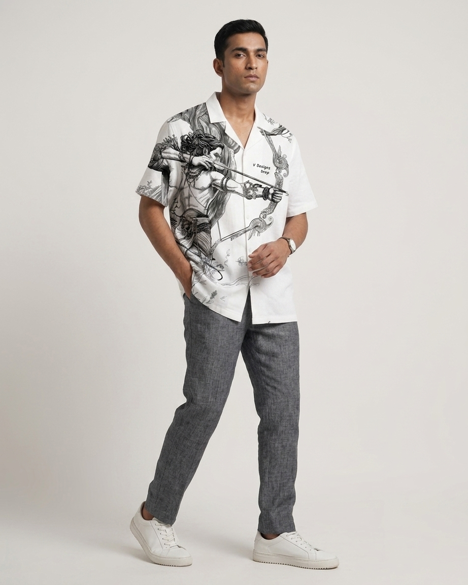 Arjuna Legacy Linen Designer Shirt