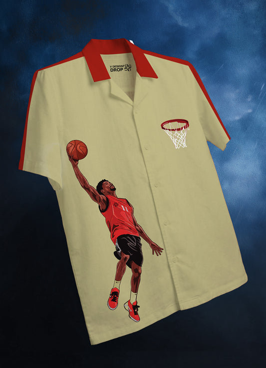 Courtside Dunk Linen Shirt