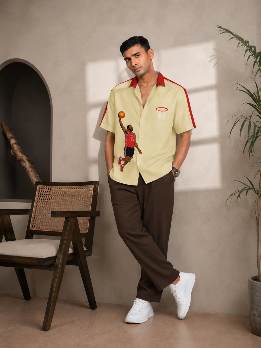 Courtside Dunk Linen Shirt