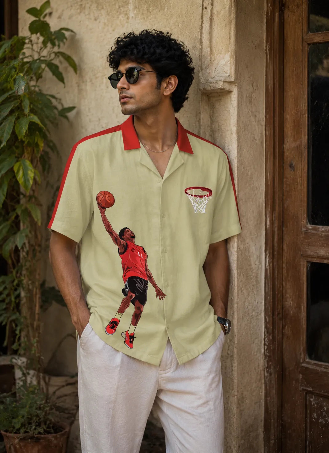 Courtside Dunk Linen Shirt