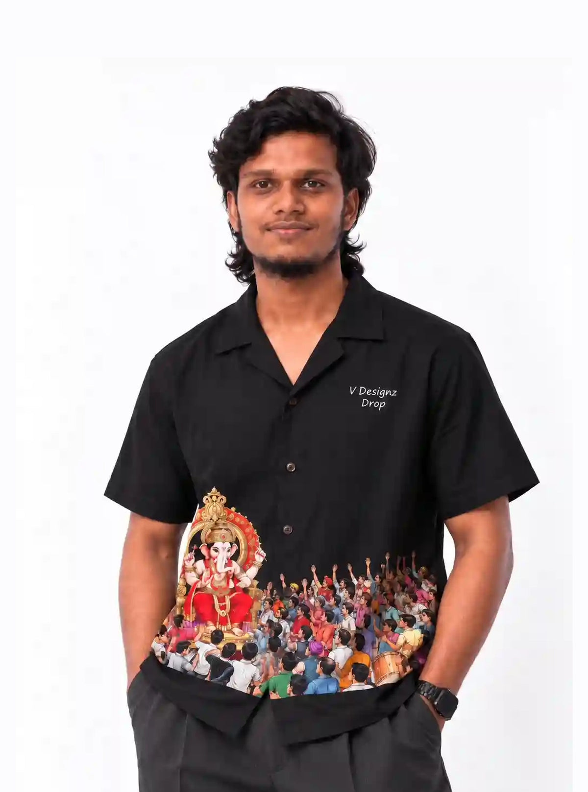 Ganesha Agaman Linen Shirt