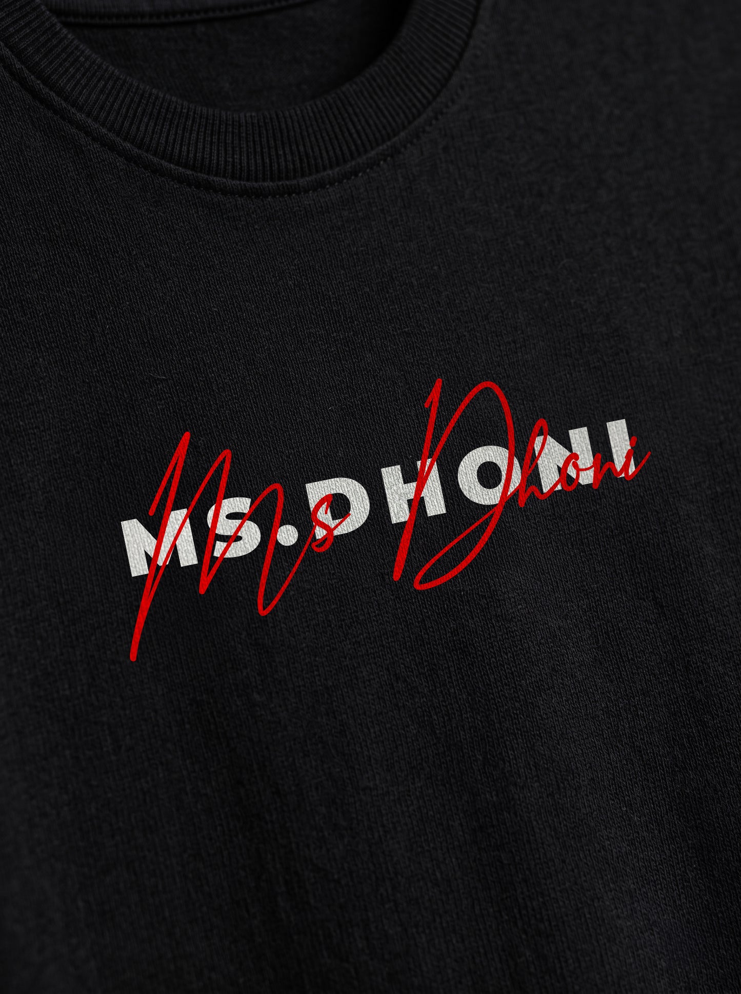 MS Dhoni Legacy Oversized Tee