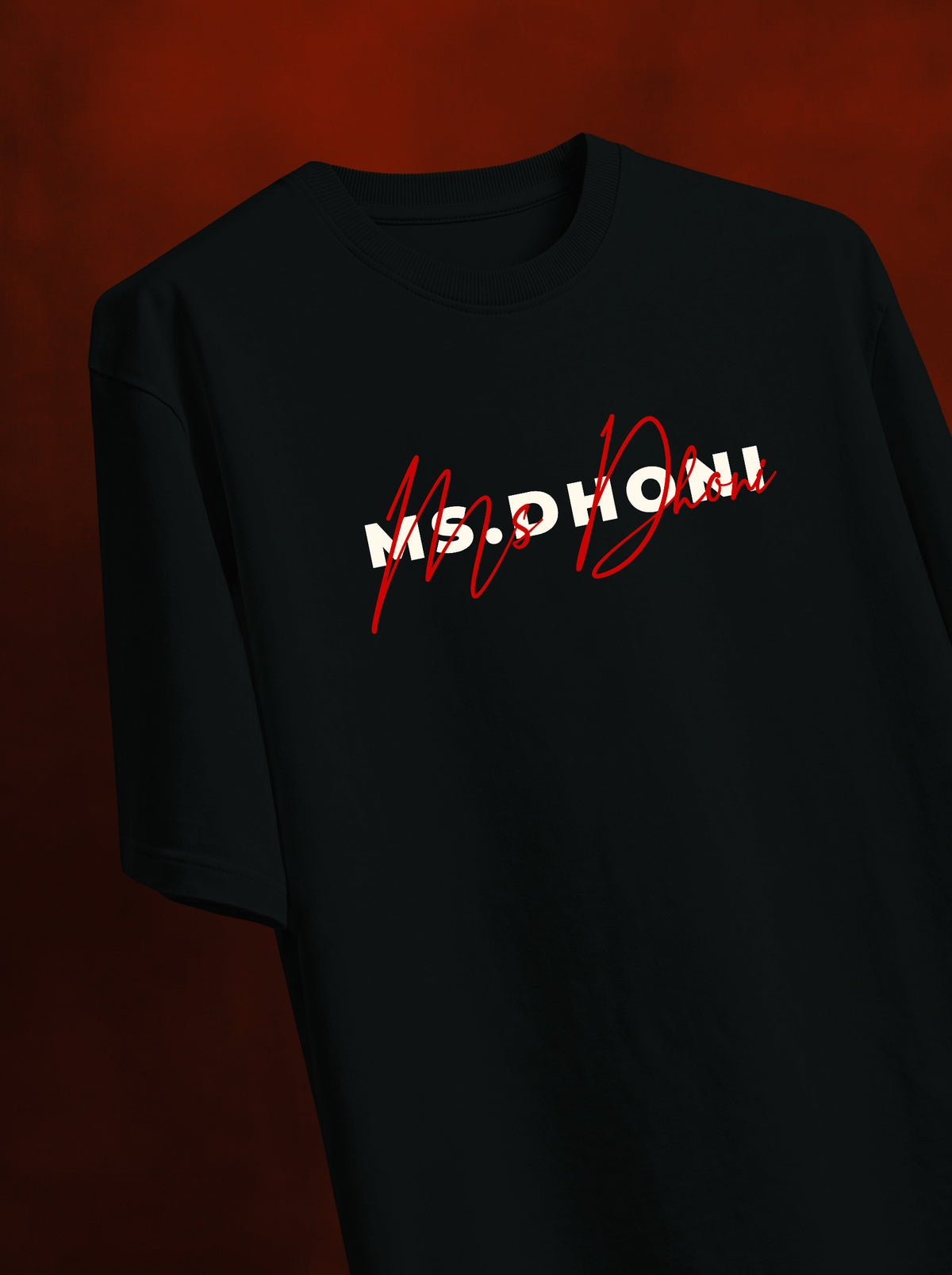 MS Dhoni Legacy Oversized Tee