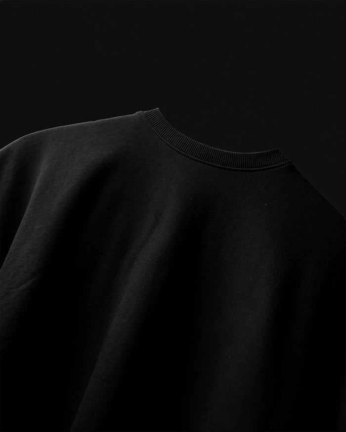 Equilibrium oversized t-shirt back view - premium streetwear tee for men, VDesignzDrop India