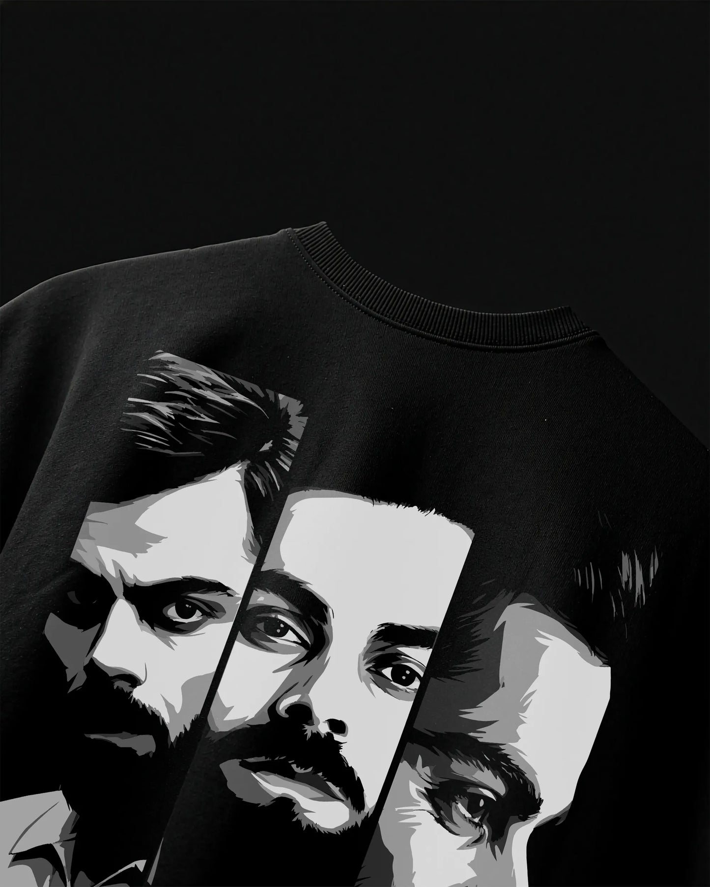 Virat Kohli Legacy oversized t-shirt back view - premium streetwear tee, VDesignzDrop India
